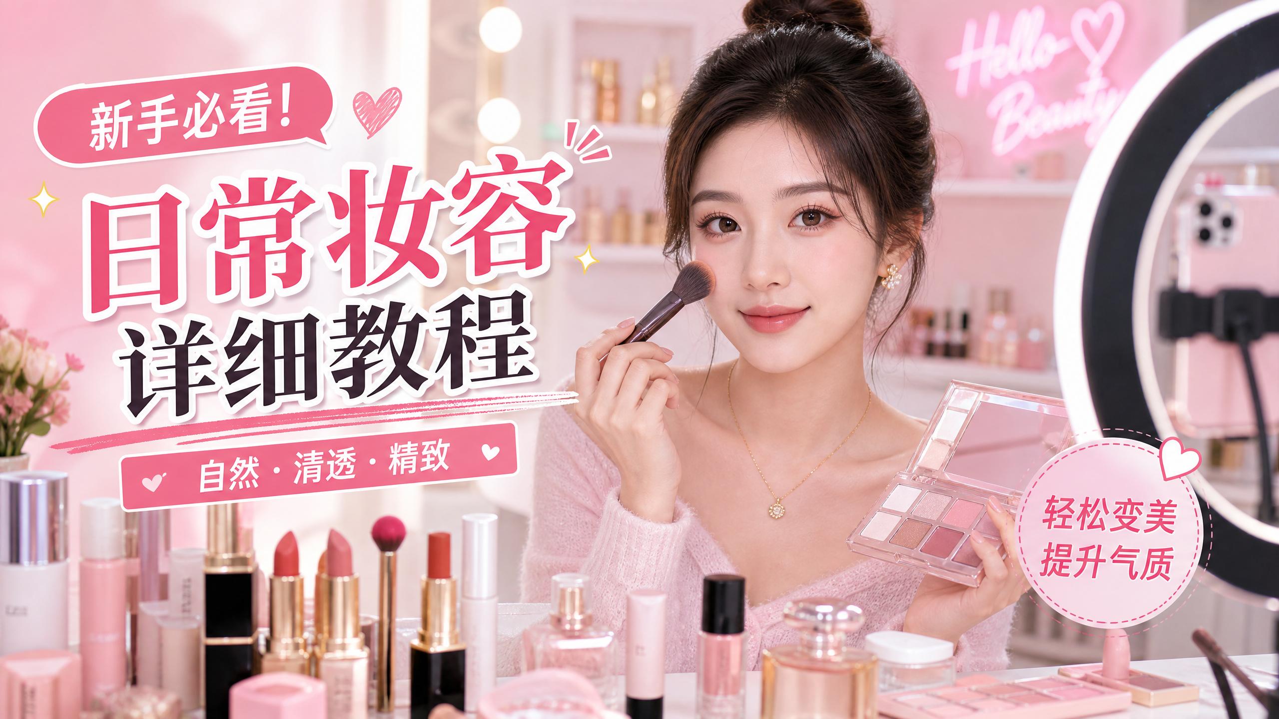 抖阴-日常妆容视频教程 | 抖阴美妆视频演示